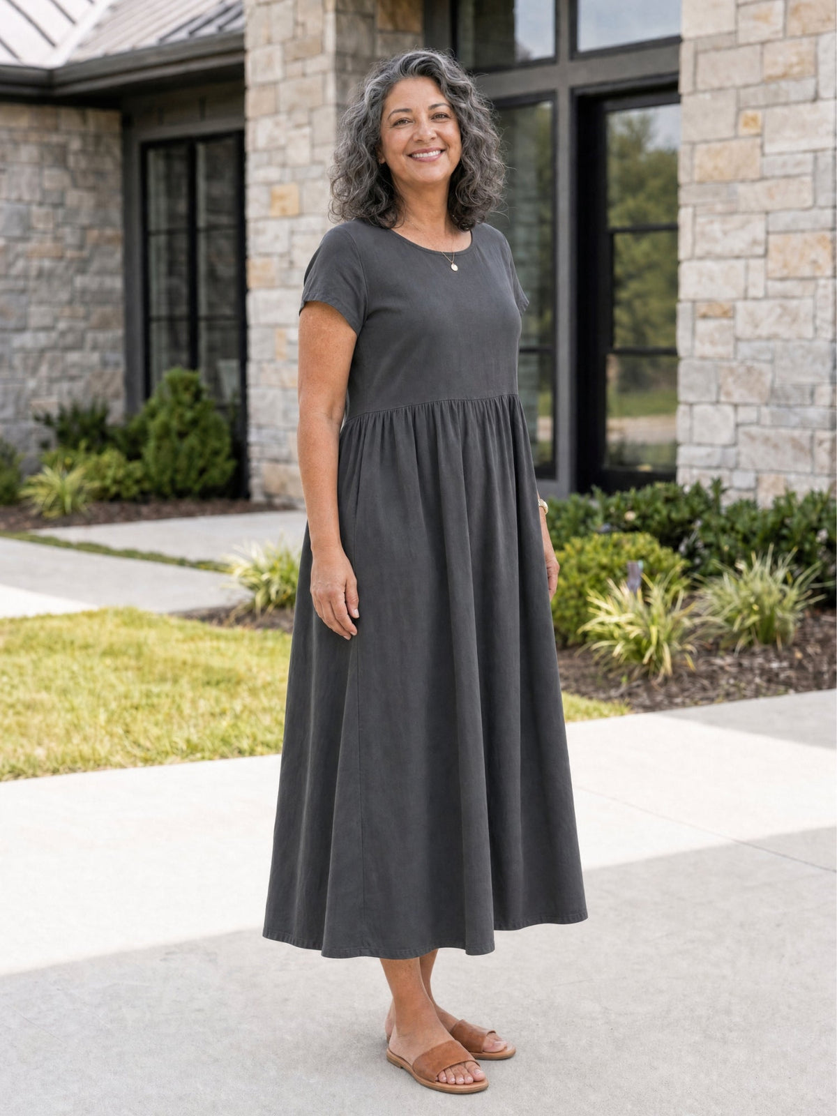 Culture® | Relaxed Midi Dress with Pockets