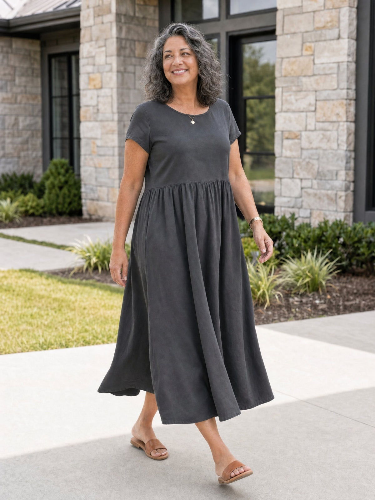 Culture® | Relaxed Midi Dress with Pockets