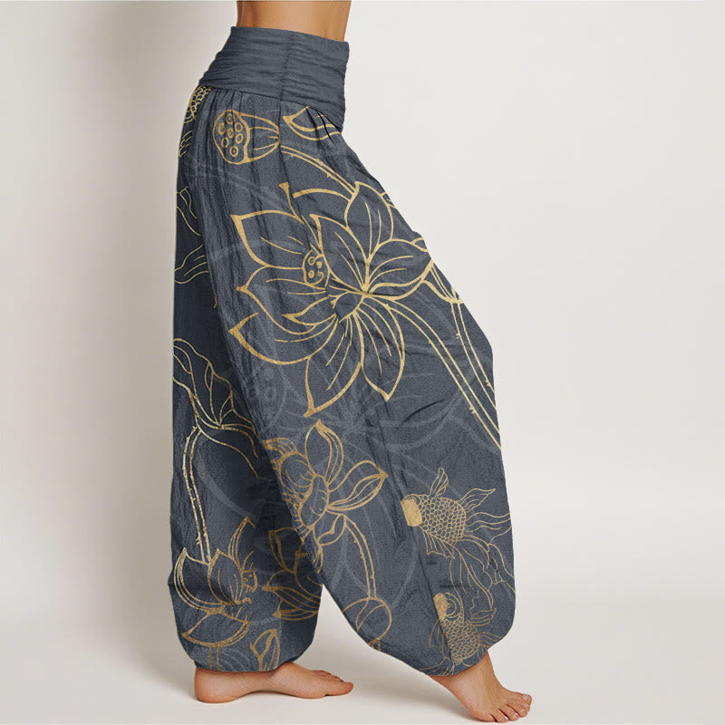 Culture® | Lotus & Koi Harem Pants