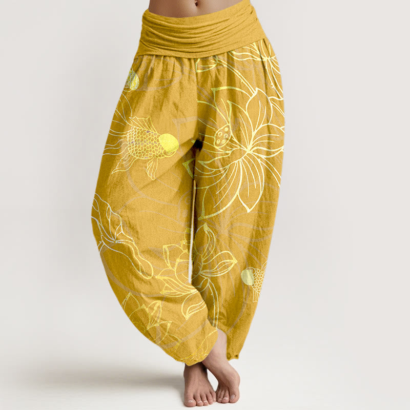 Culture® | Lotus & Koi Harem Pants