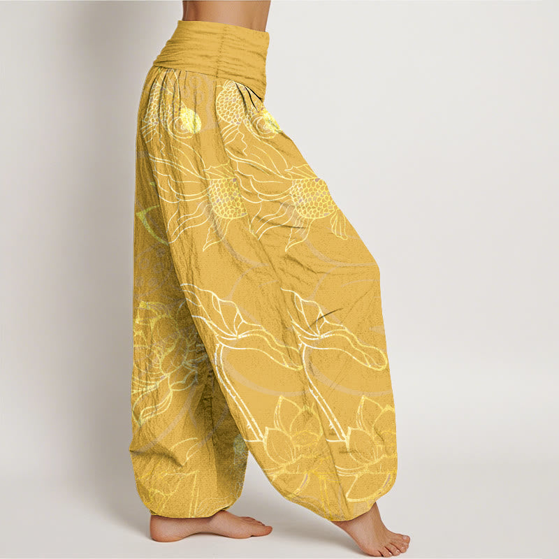 Culture® | Lotus & Koi Harem Pants