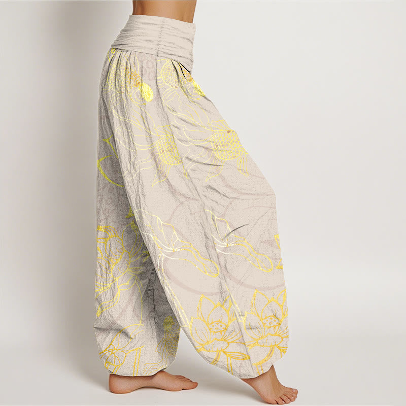 Culture® | Lotus & Koi Harem Pants