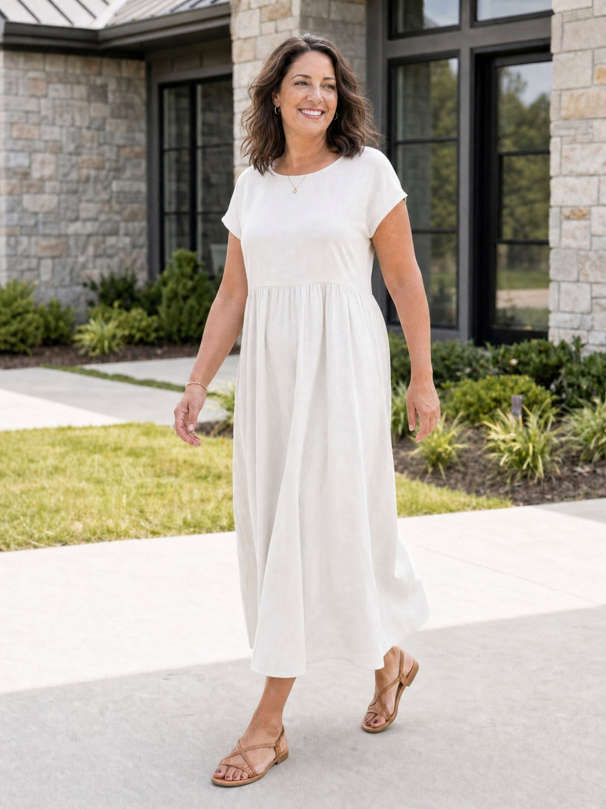 Culture® | Relaxed Midi Dress with Pockets