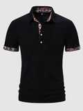 Culture® | Men's Paisley Casual Business Lapel POLO
