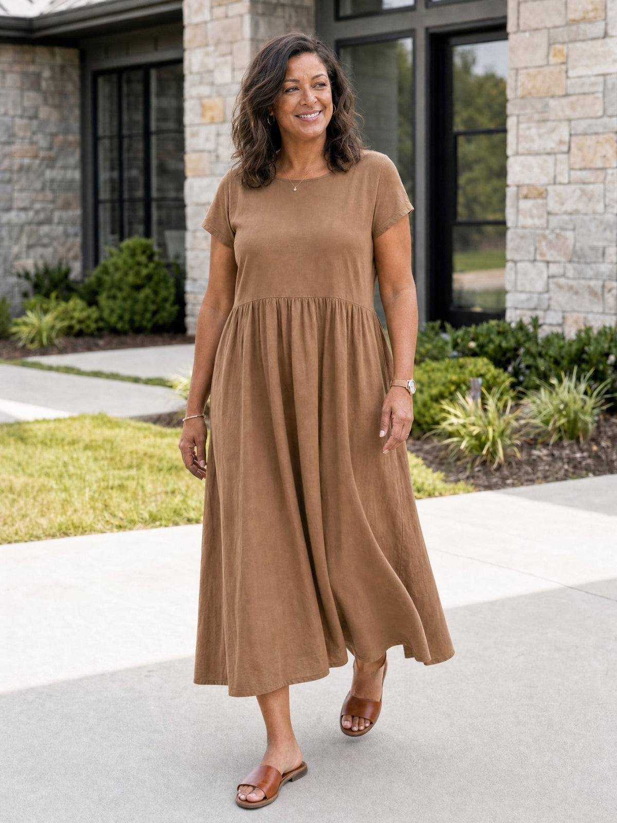 Culture® | Relaxed Midi Dress with Pockets