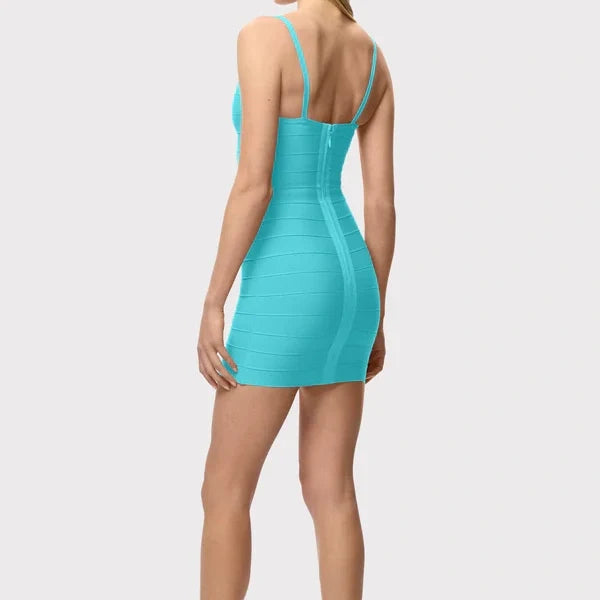 Culture® |  Sculpting V-Neck Bandage Mini Dress