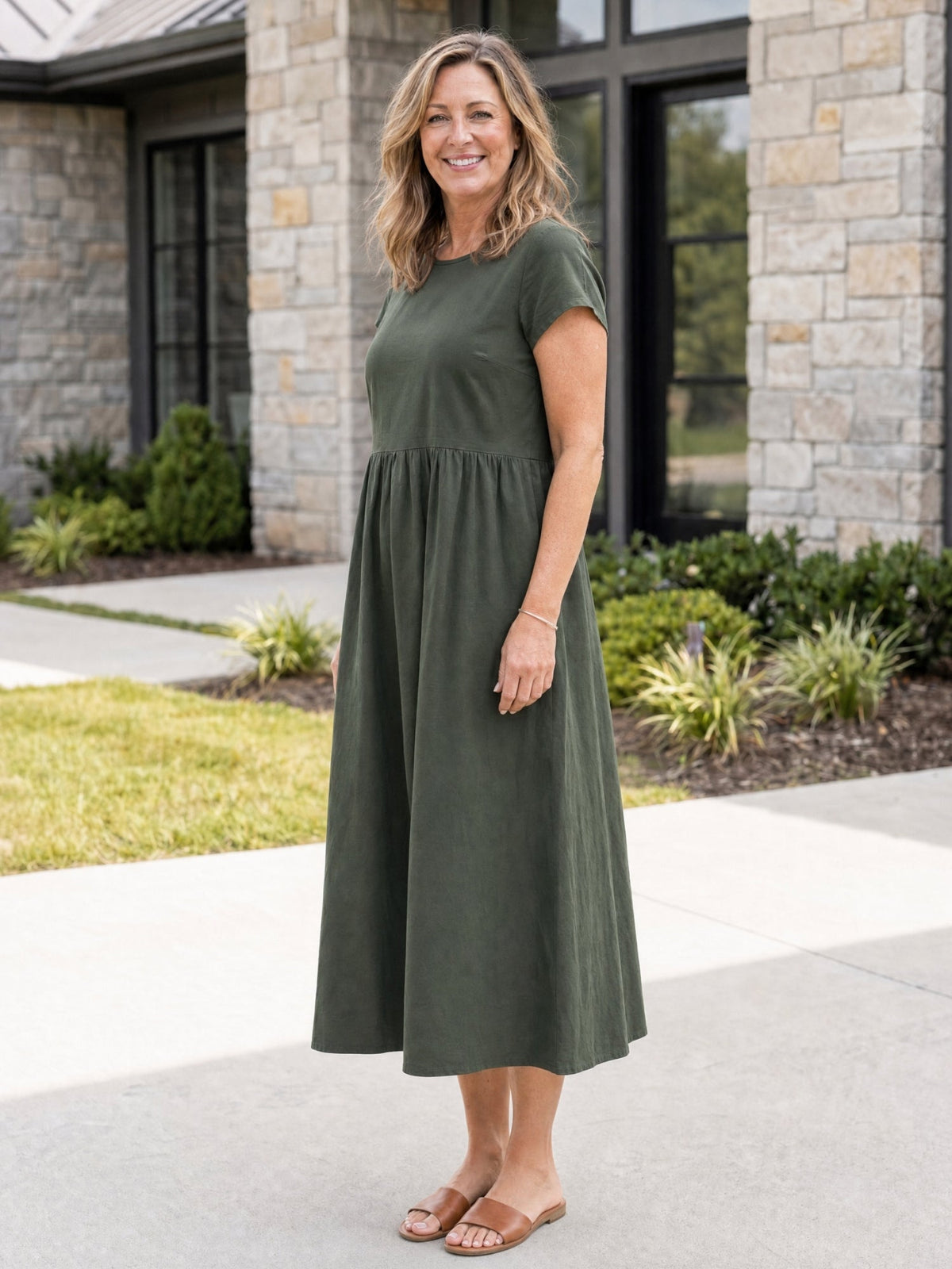 Culture® | Relaxed Midi Dress with Pockets
