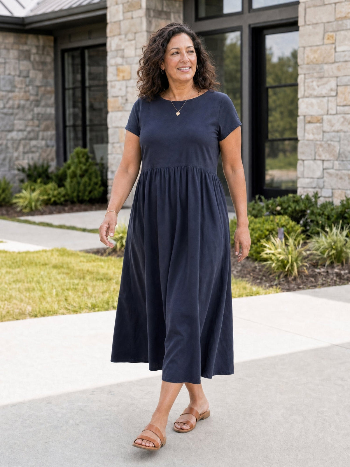 Culture® | Relaxed Midi Dress with Pockets