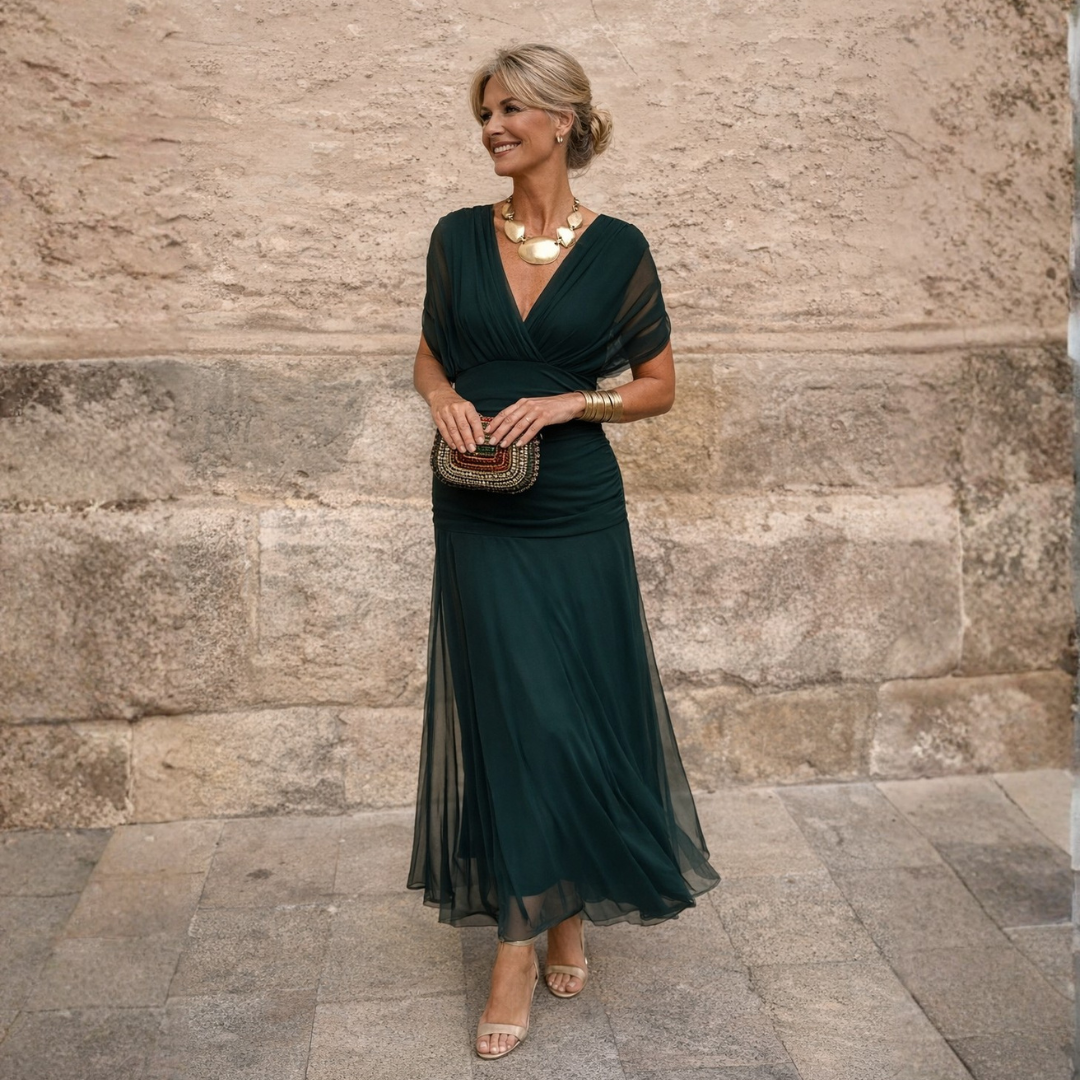 Culture® | Elara Draped Maxi Dress