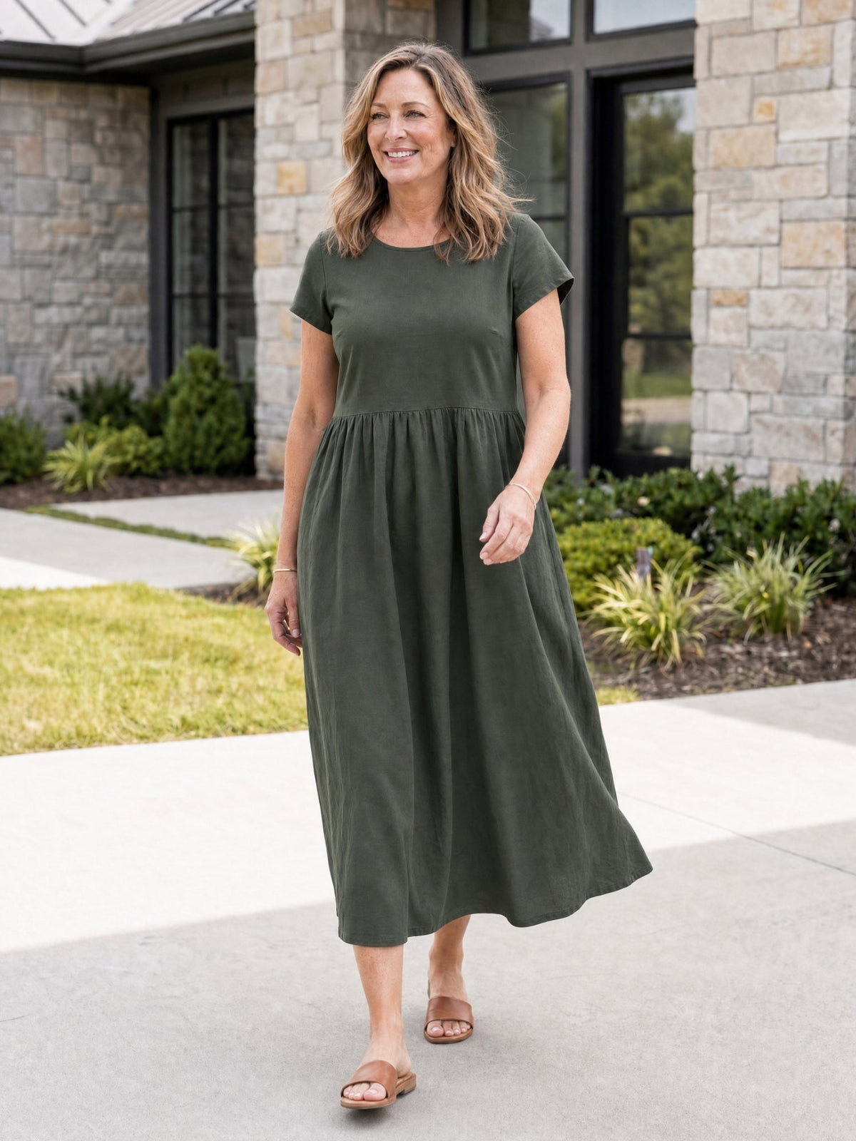Culture® | Relaxed Midi Dress with Pockets