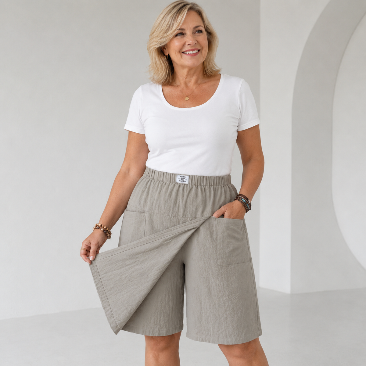 Saskia™ Built in Shorts Skirt