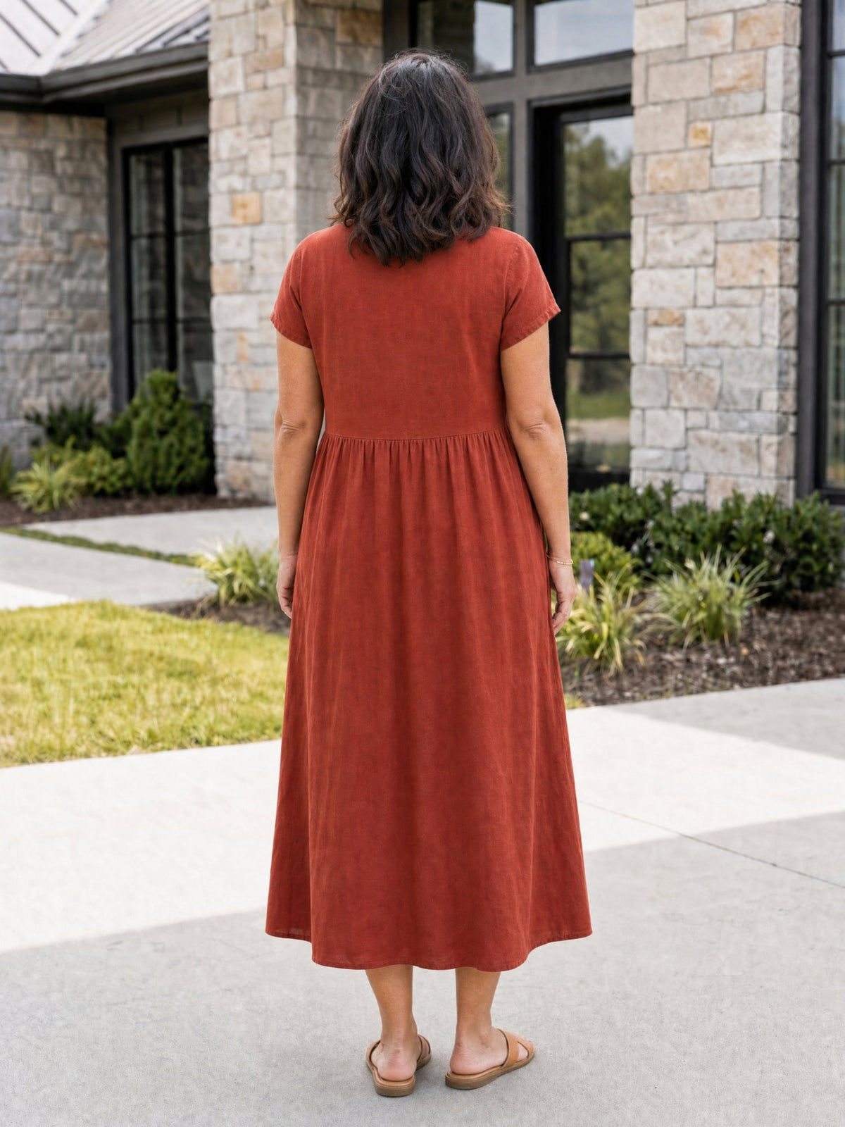 Culture® | Relaxed Midi Dress with Pockets