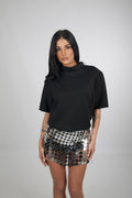 Culture® | Sequin Mini Skirt – Adjustable Fit