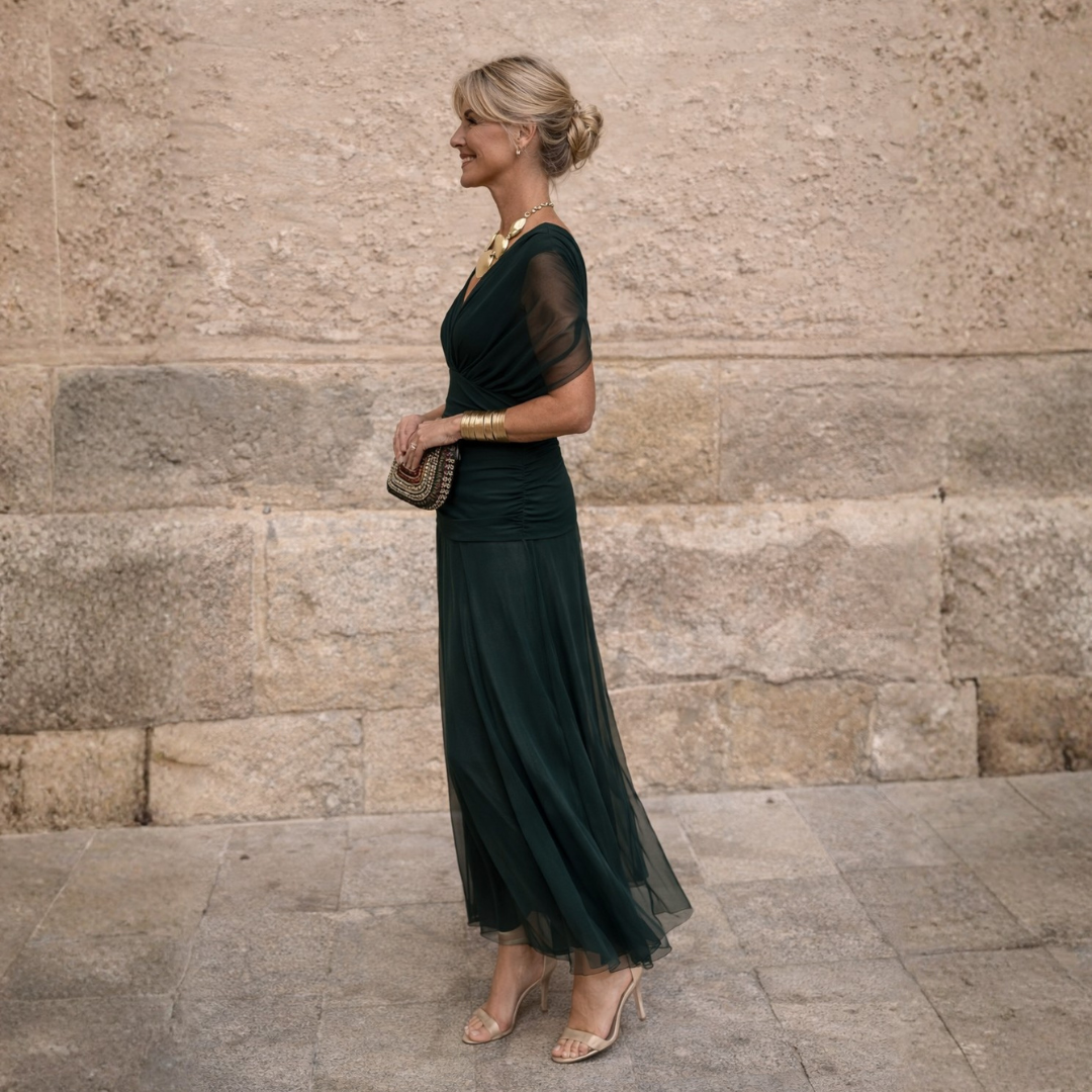 Culture® | Elara Draped Maxi Dress