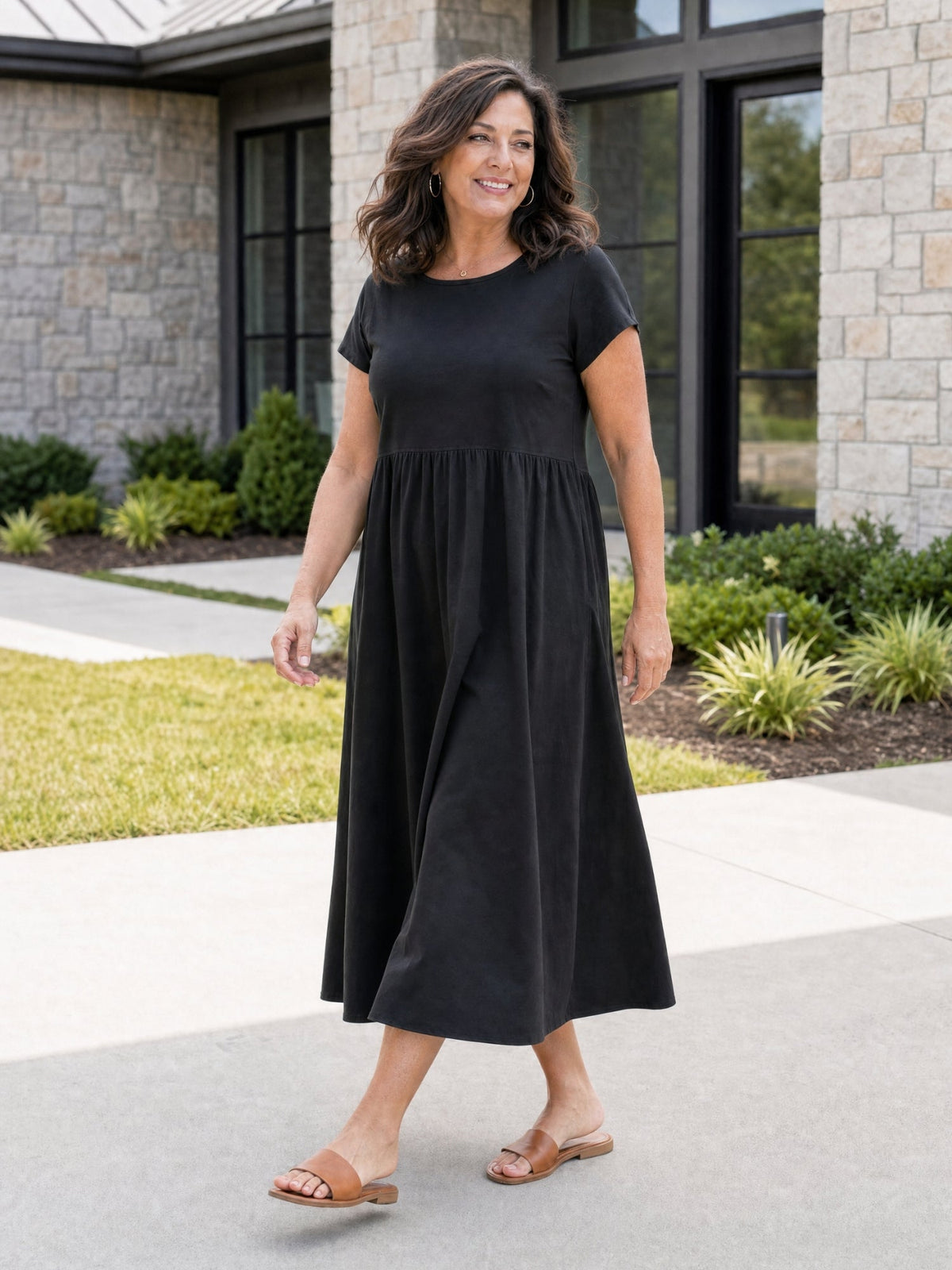 Culture® | Relaxed Midi Dress with Pockets
