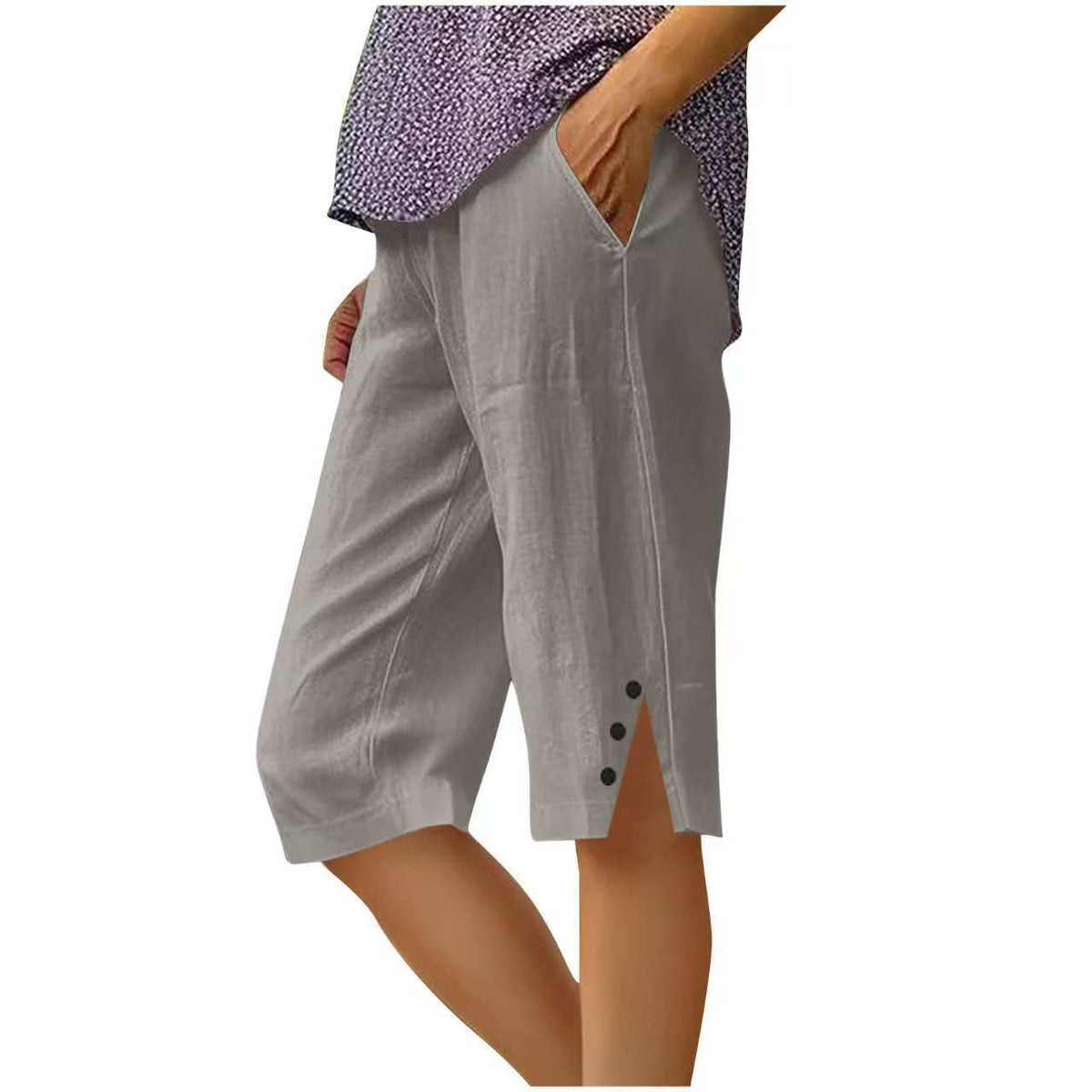 Culture® | Women's Casual Pocket Capri Pants