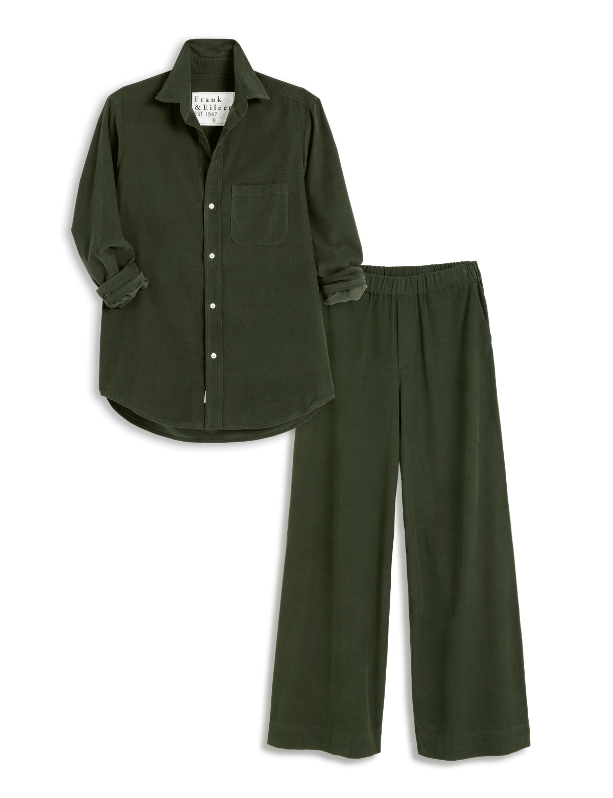 Culture® | Corduroy Button-Up Two-Piece Set