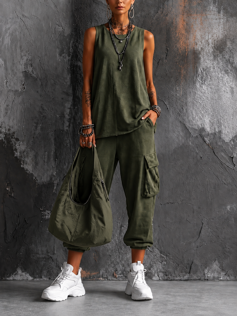 Culture® | Relaxed Cotton-Linen Two-Piece Set