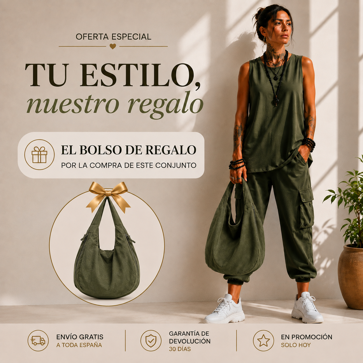 Culture® | Relaxed Cotton-Linen Two-Piece Set