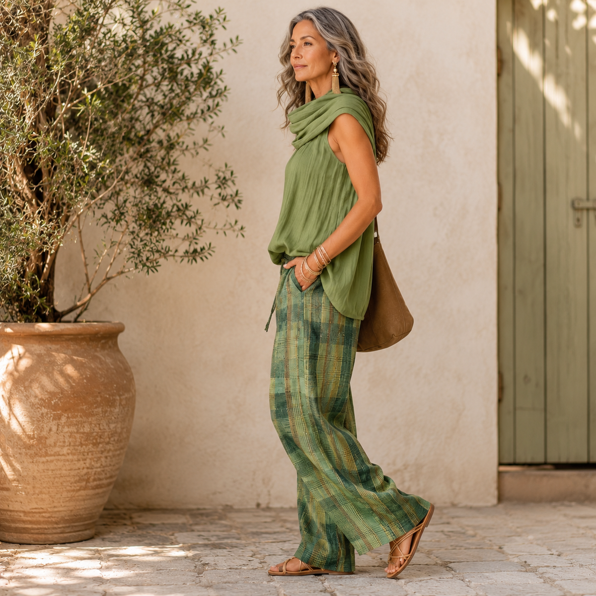 Culture® | Relaxed Two-Piece Wide-Leg Set