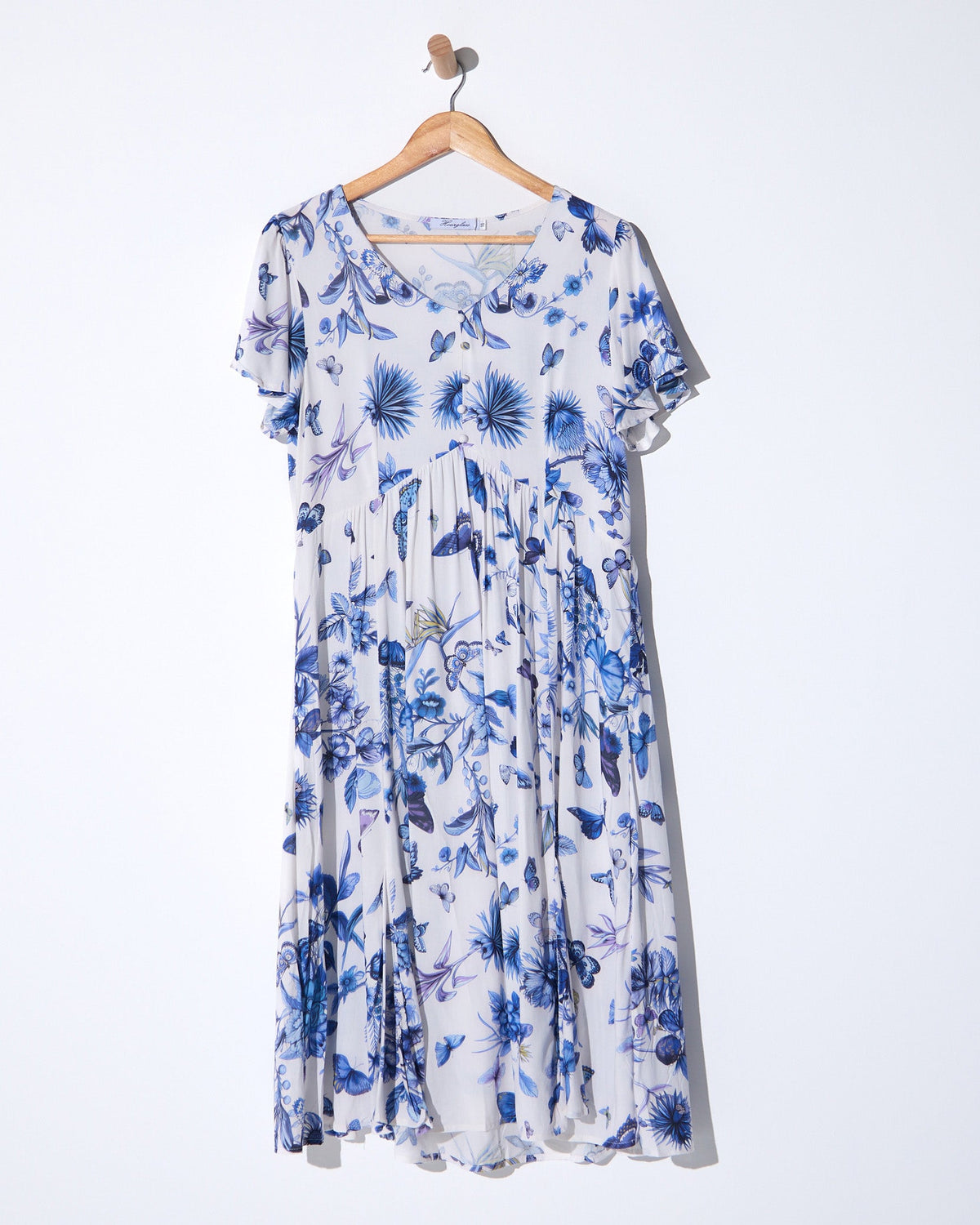 Culture® | Cornwall Dress - Blue Butterfly