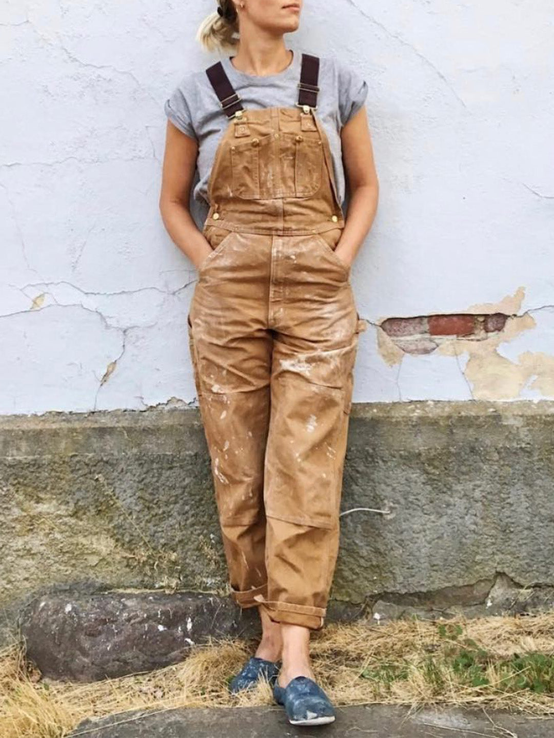 Culture® | Vintage Utility Cotton Overalls