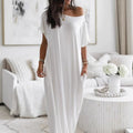 Culture® | Oversized Off-Shoulder Casual Dress