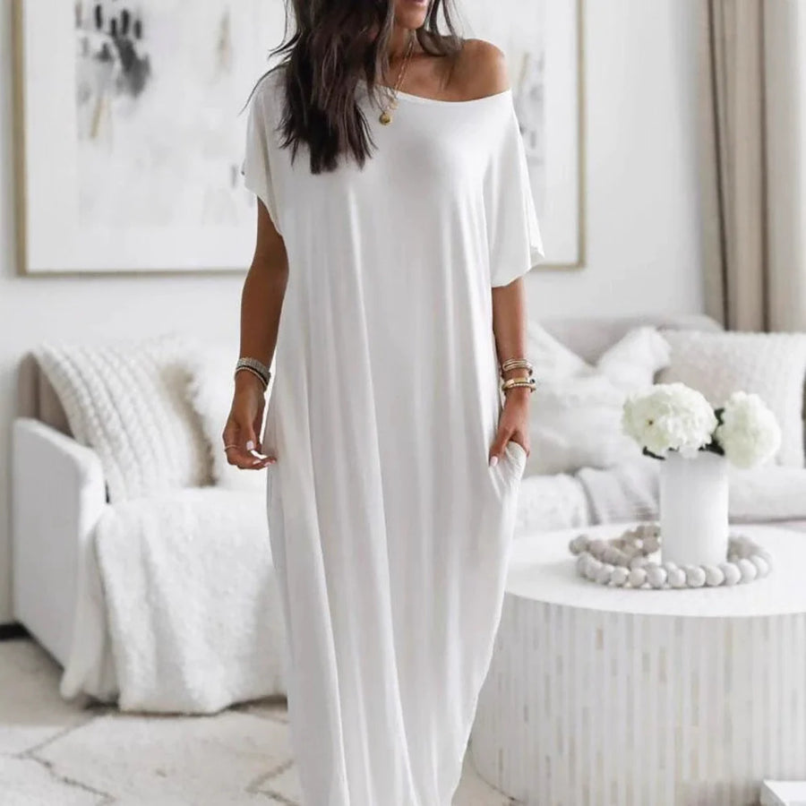 Culture® | Oversized Off-Shoulder Casual Dress
