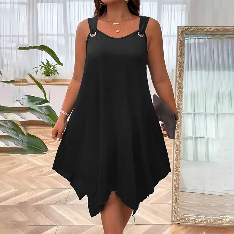 Culture® | Plus-size Sleeveless Loose-fitting Dress