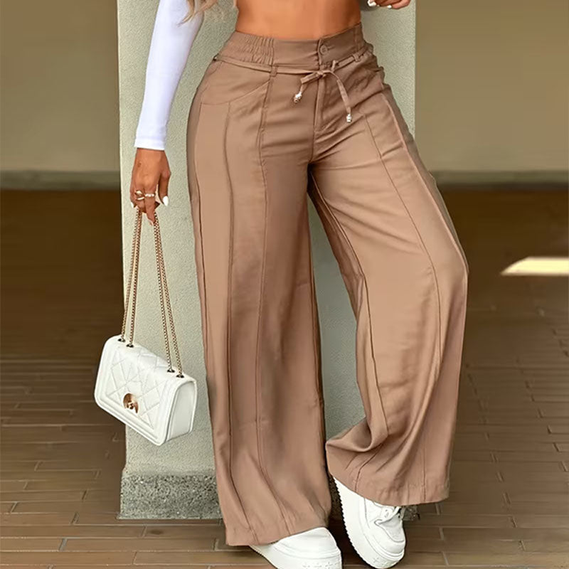 Culture® | High-Waisted Wide-Leg Cargo Pants