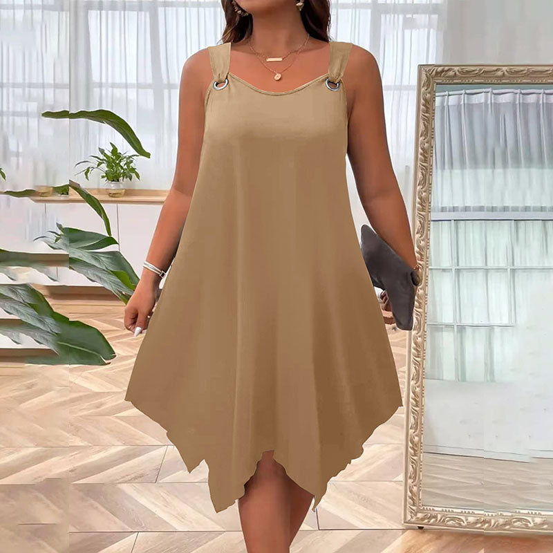 Culture® | Plus-size Sleeveless Loose-fitting Dress