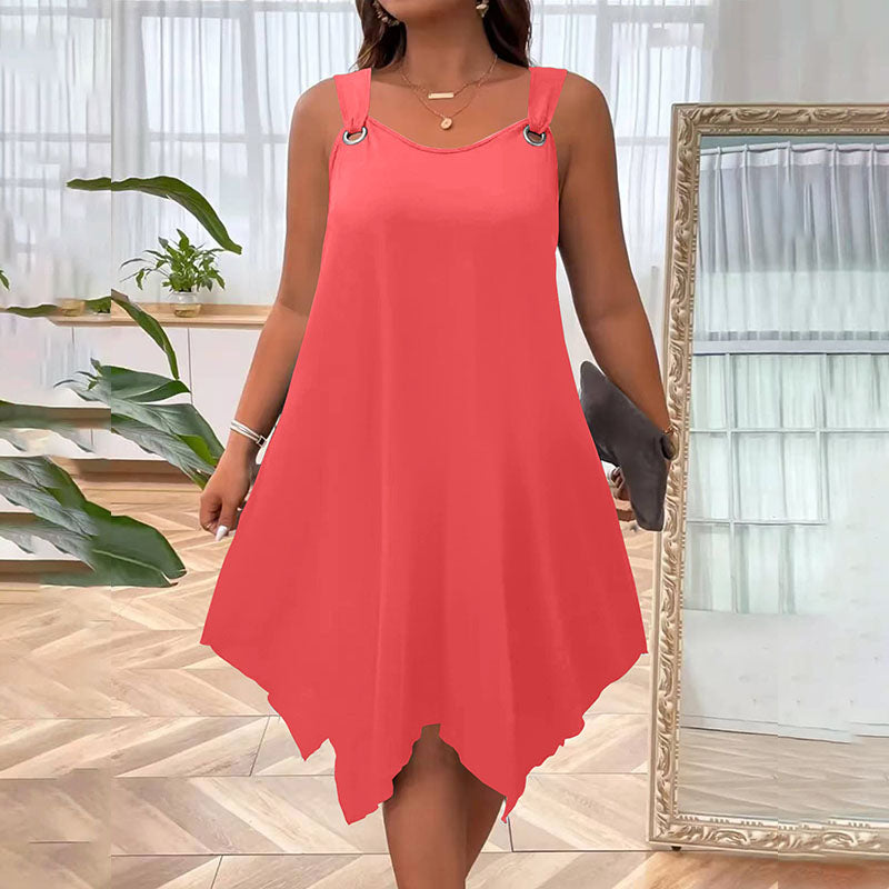Culture® | Plus-size Sleeveless Loose-fitting Dress