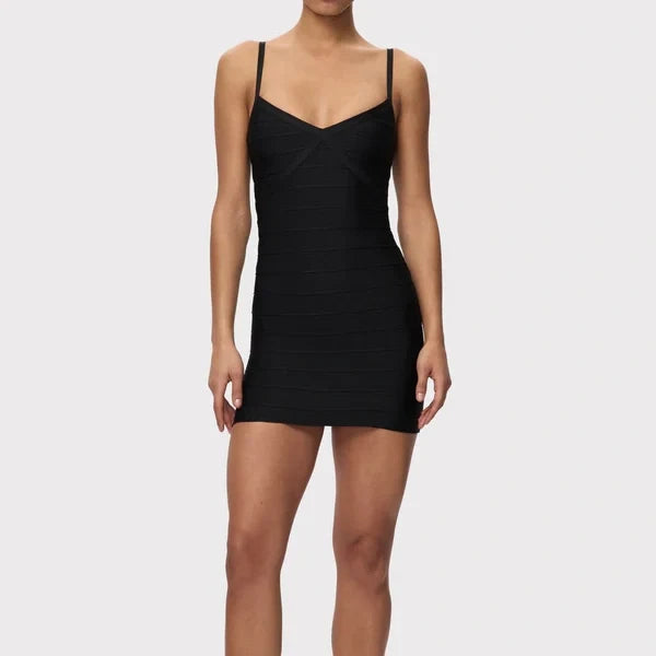 Culture® |  Sculpting V-Neck Bandage Mini Dress