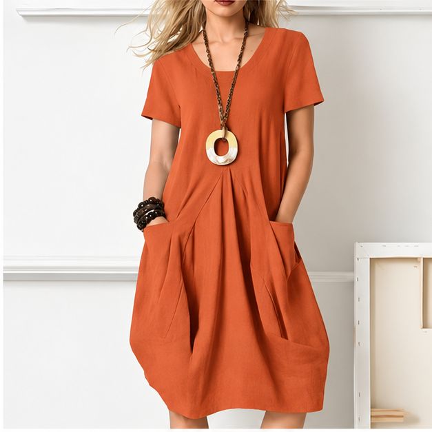 Culture® | Relaxed Tummy-Coverage Midi Dress