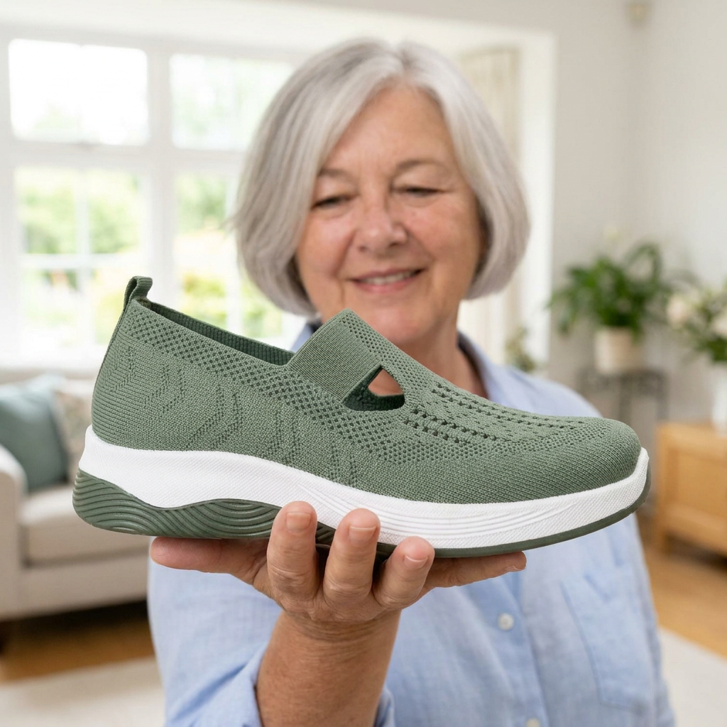Carry Cushioned Orthopaedic Slip-On Shoes