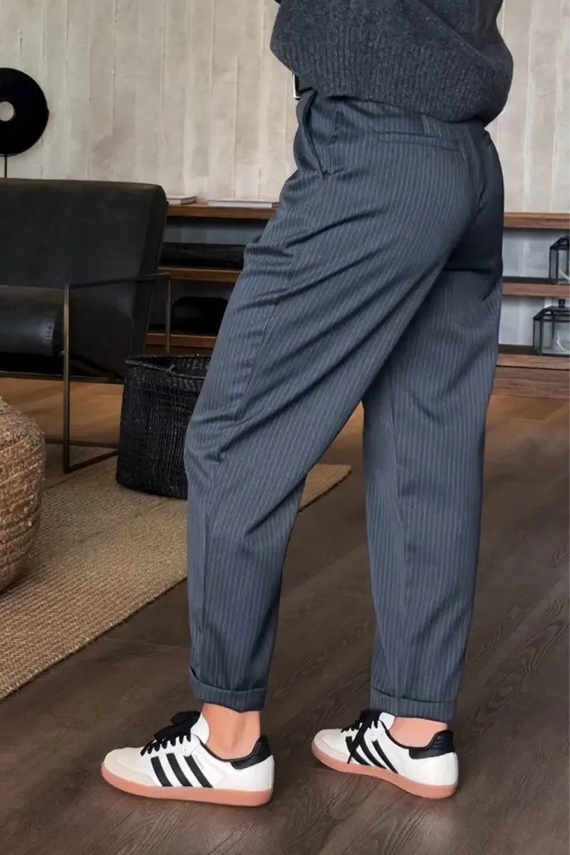 Culture® | High-Waisted Straight-Leg Pants