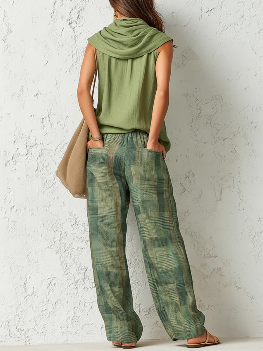 Culture® | Relaxed Two-Piece Wide-Leg Set