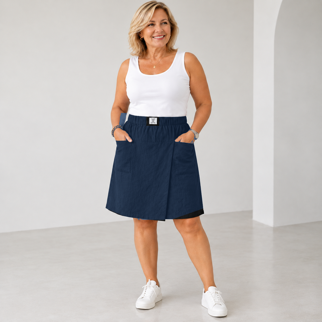 Saskia™ Built in Shorts Skirt