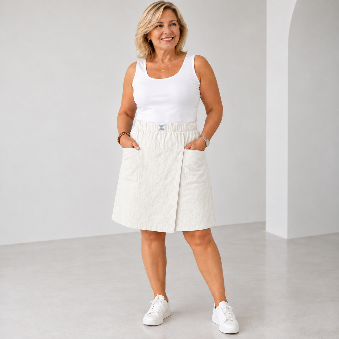 Saskia™ Built in Shorts Skirt