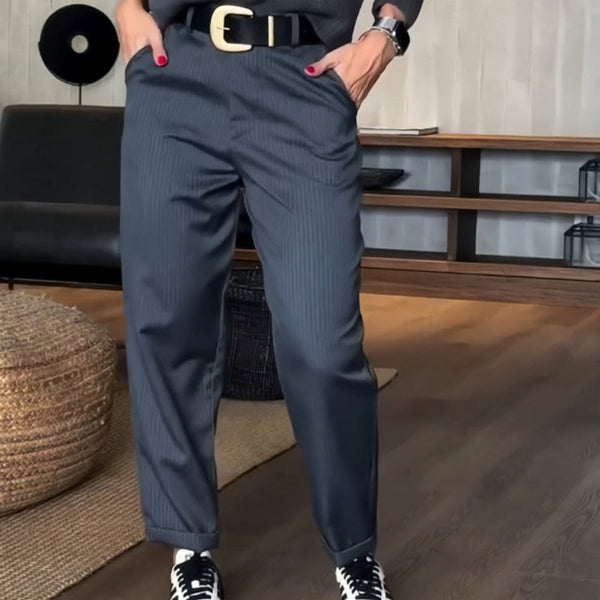 Culture® | High-Waisted Straight-Leg Pants