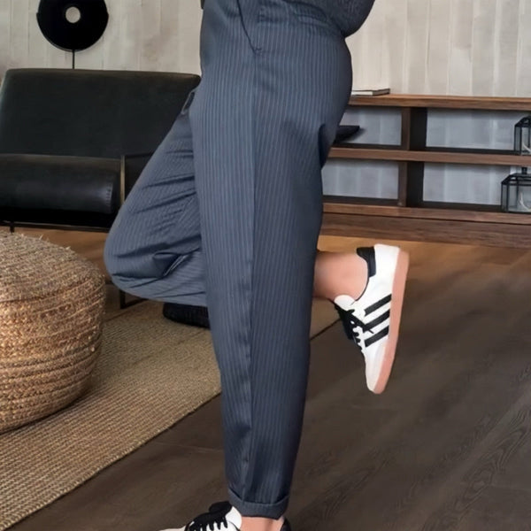 Culture® | High-Waisted Straight-Leg Pants