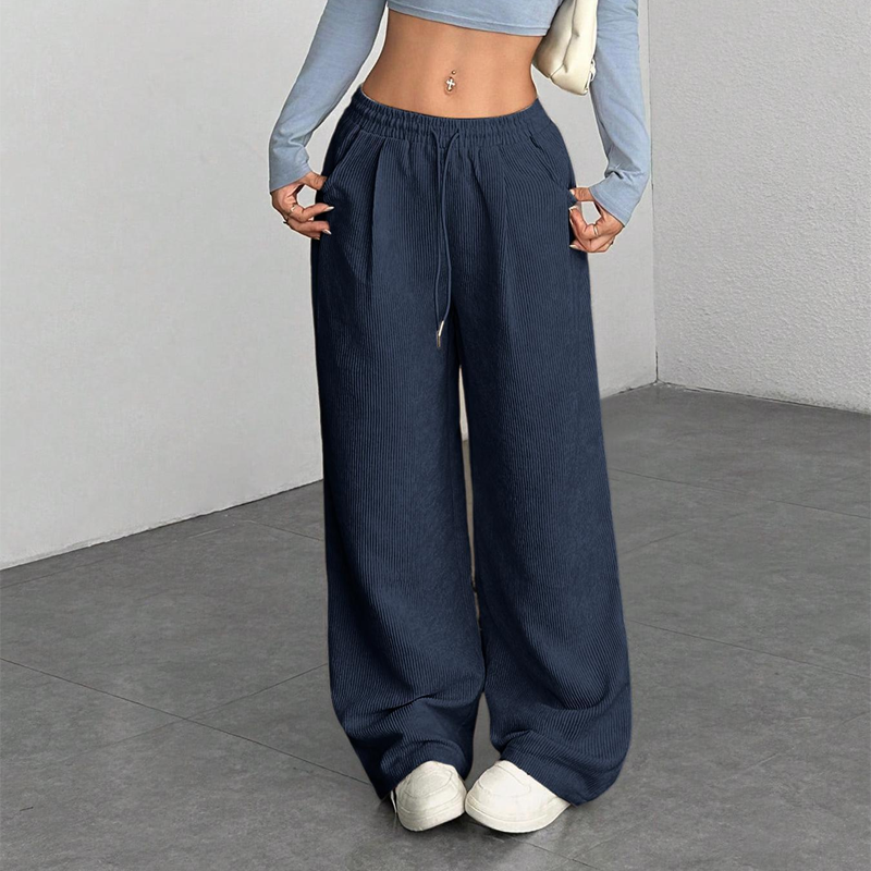 Culture® | Casual Loose Fit Corduroy Pants for Women