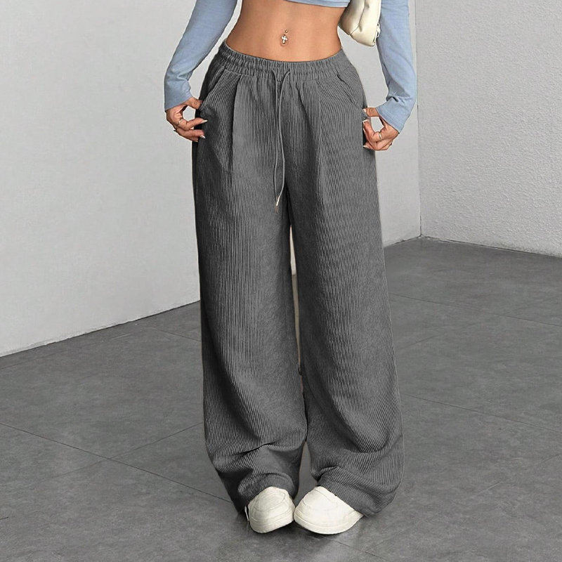 Culture® | Casual Loose Fit Corduroy Pants for Women