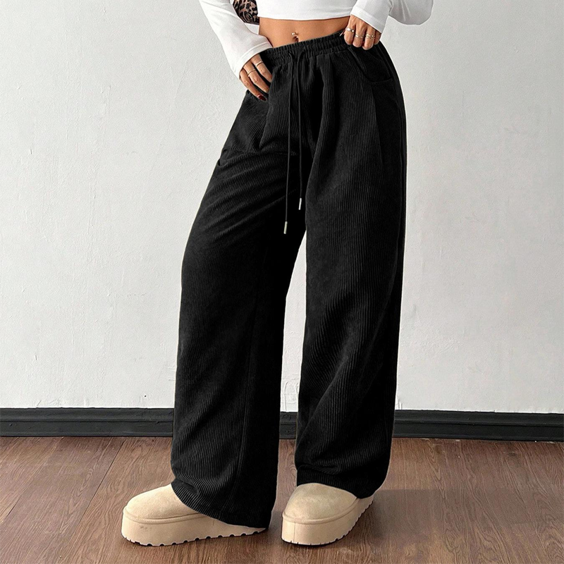 Culture® | Casual Loose Fit Corduroy Pants for Women