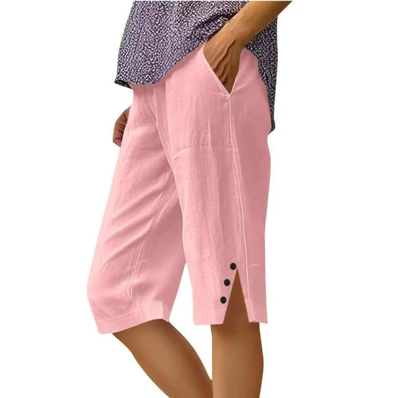 Culture® | Women's Casual Pocket Capri Pants