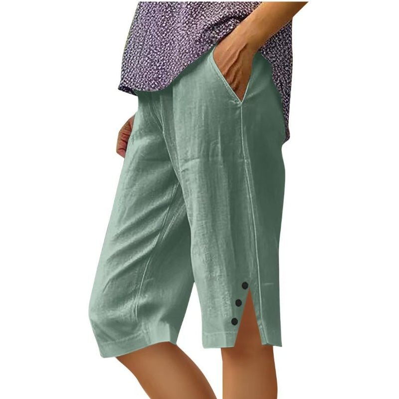 Culture® | Women's Casual Pocket Capri Pants