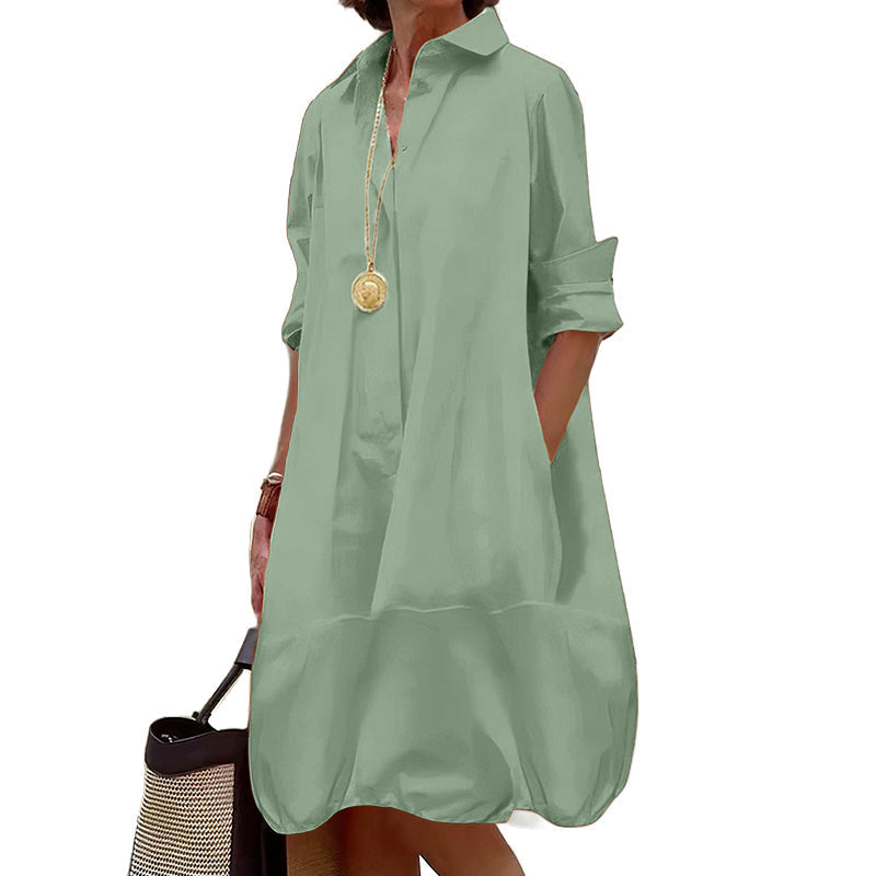 Culture® | Women's Casual Button Down Shirt Dress