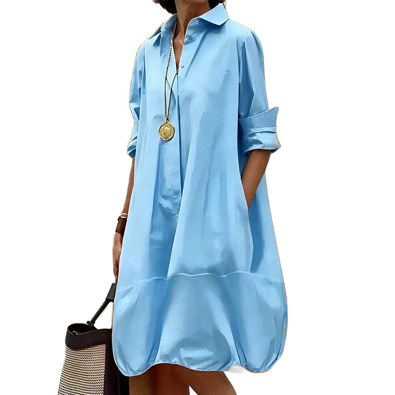 Culture® | Women's Casual Button Down Shirt Dress