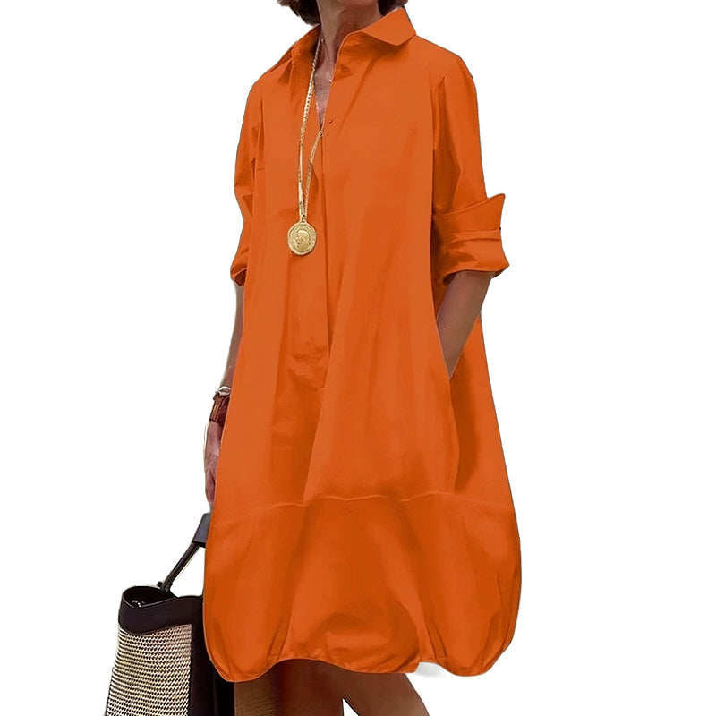 Culture® | Women's Casual Button Down Shirt Dress