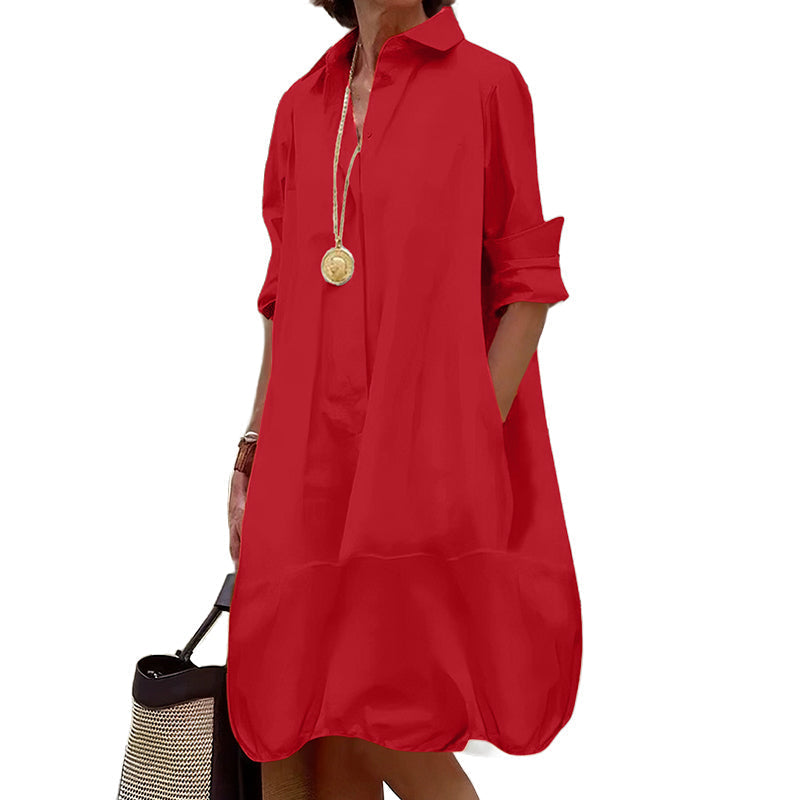 Culture® | Women's Casual Button Down Shirt Dress